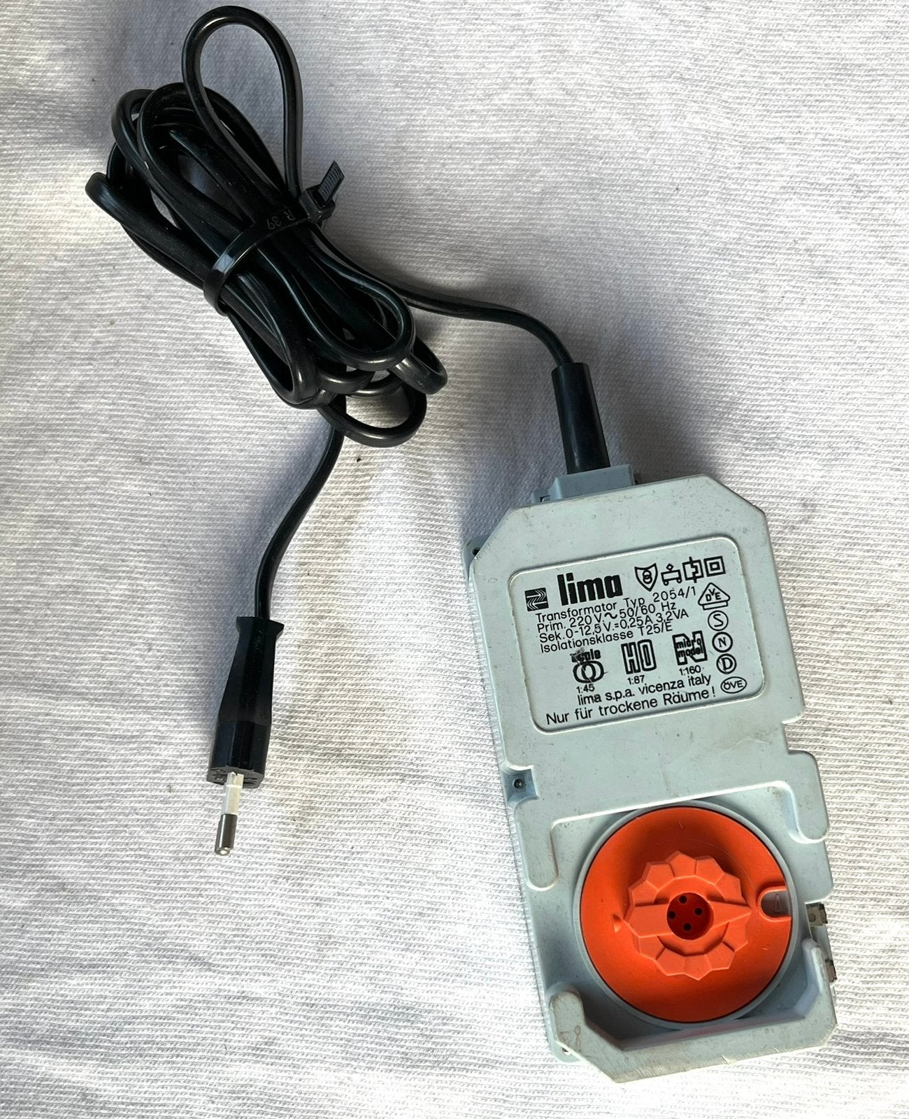 Lima 12,5V Trafo type 2054, Transformator of Voeding, Gebruikt, Gelijkstroom, Ophalen of Verzenden