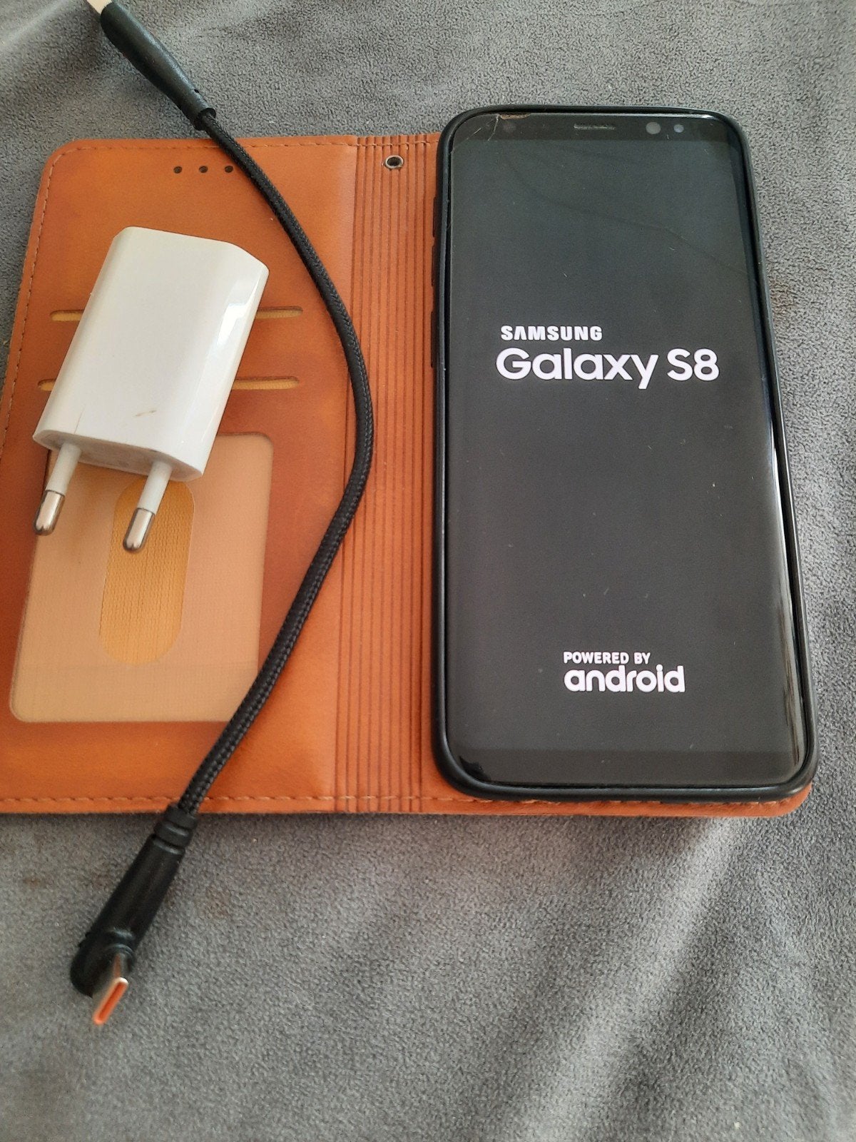 Samsung galaxy s8 .GB 64 nog prifict  Barst voor kant boven, Ophalen, Zwart, 64 GB, Zonder simlock