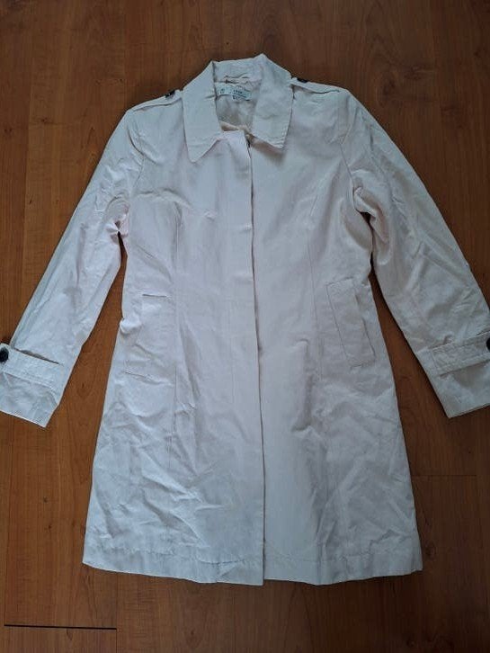 Yaya trenchcoat dames jas, lichtroze, maat 40, Kleding | Dames, Jassen | Zomer, Maat 38/40 (M), Ophalen of Verzenden, Zo goed als nieuw
