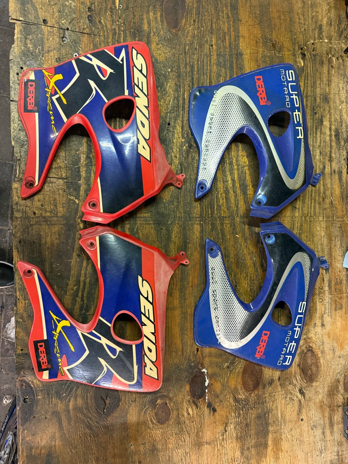 Derbi Xtreme originele kappen met stickers - diverse bouwjar, Gebruikt, Derbi, Derbi, Ophalen of Verzenden