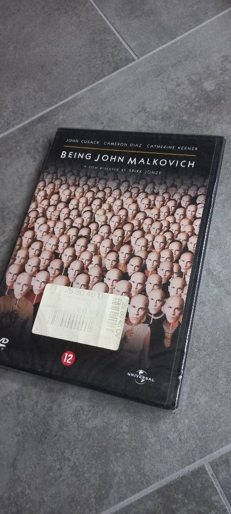 DVD Being John Malkovich - nieuw, Cd's en Dvd's, Dvd's | Komedie, Nieuw in verpakking, Romantische komedie, Alle leeftijden, Ophalen of Verzenden