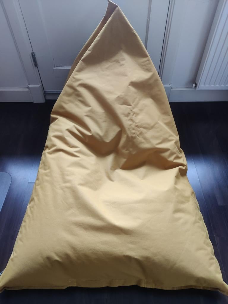 Lebel zitzak geel 100 x 145, Ophalen, Zo goed als nieuw, Geel