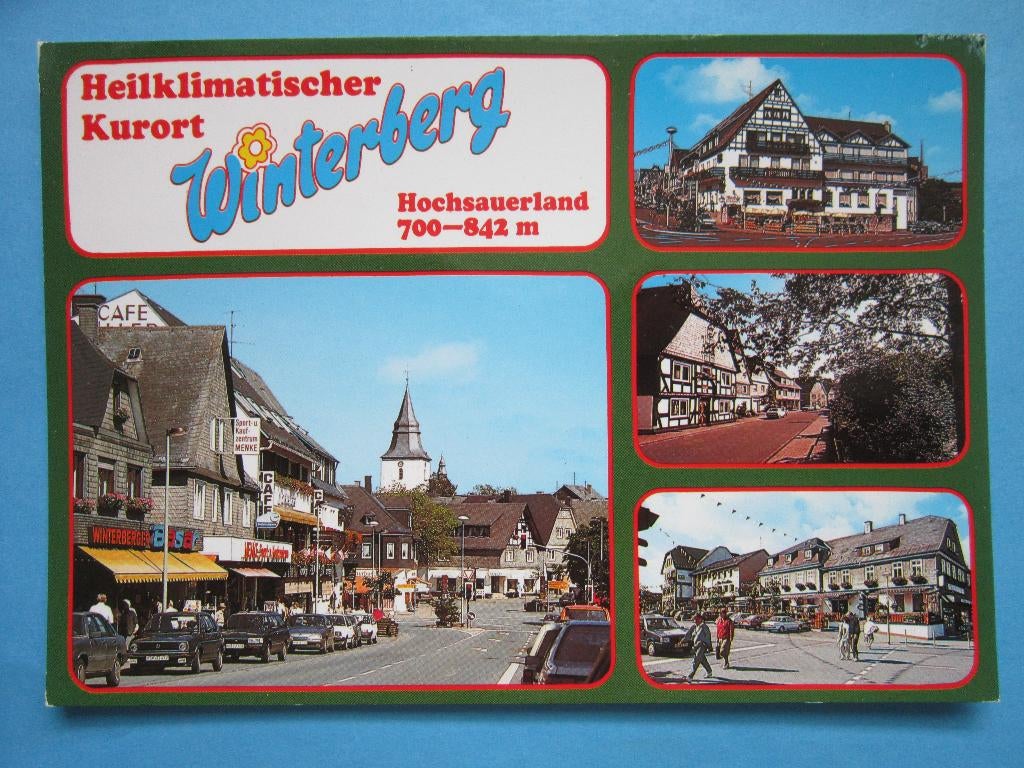 Ansichtkaart: Duitsland, Winterberg, Hoch sauerland, Verzamelen, Ophalen of Verzenden, 1980 tot heden, Gelopen, Duitsland
