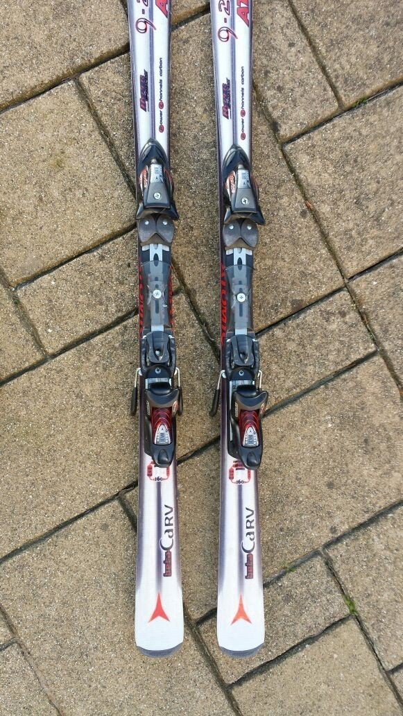 Atomic 9-20 Carv ski's - 160 cm, Ophalen, 160 tot 180 cm, Gebruikt, Carve