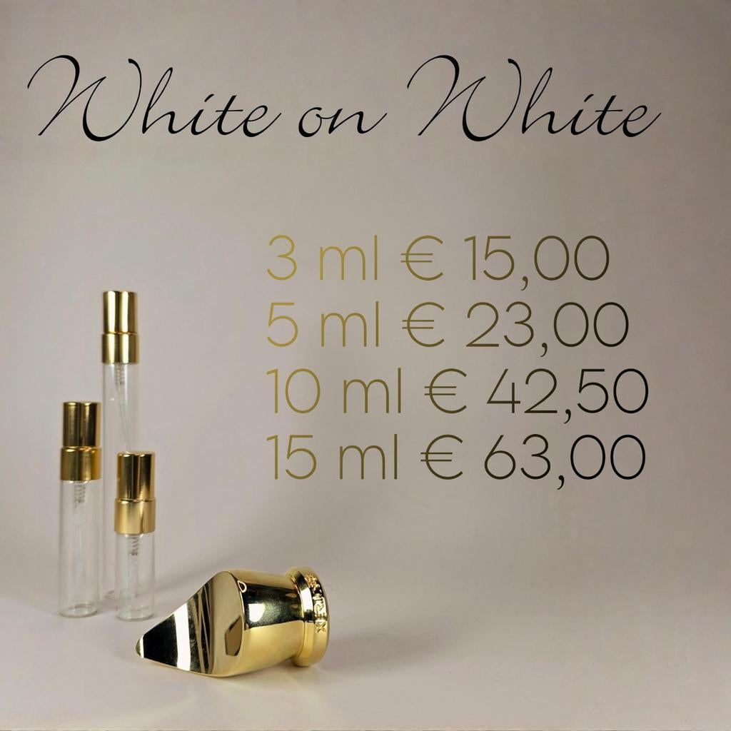 Decant Sample · Xerjoff · White on White · EDP, Ophalen of Verzenden, Nieuw