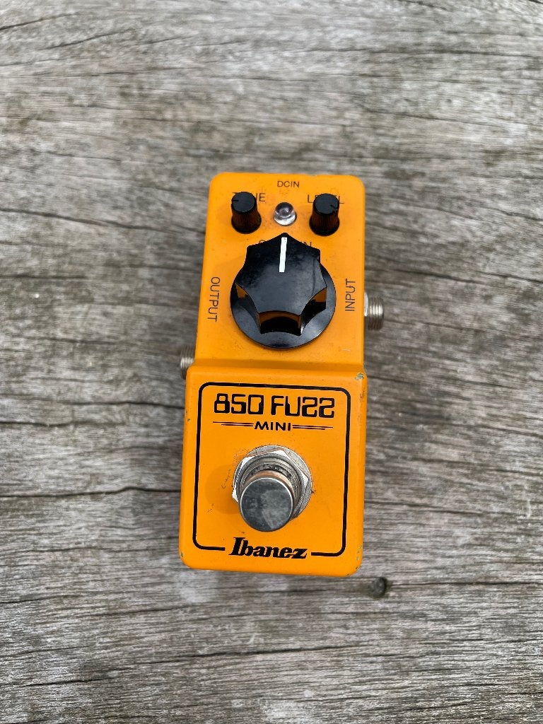 Ibanez 850 Mini Fuzz, Ophalen of Verzenden, Zo goed als nieuw, Distortion, Overdrive of Fuzz