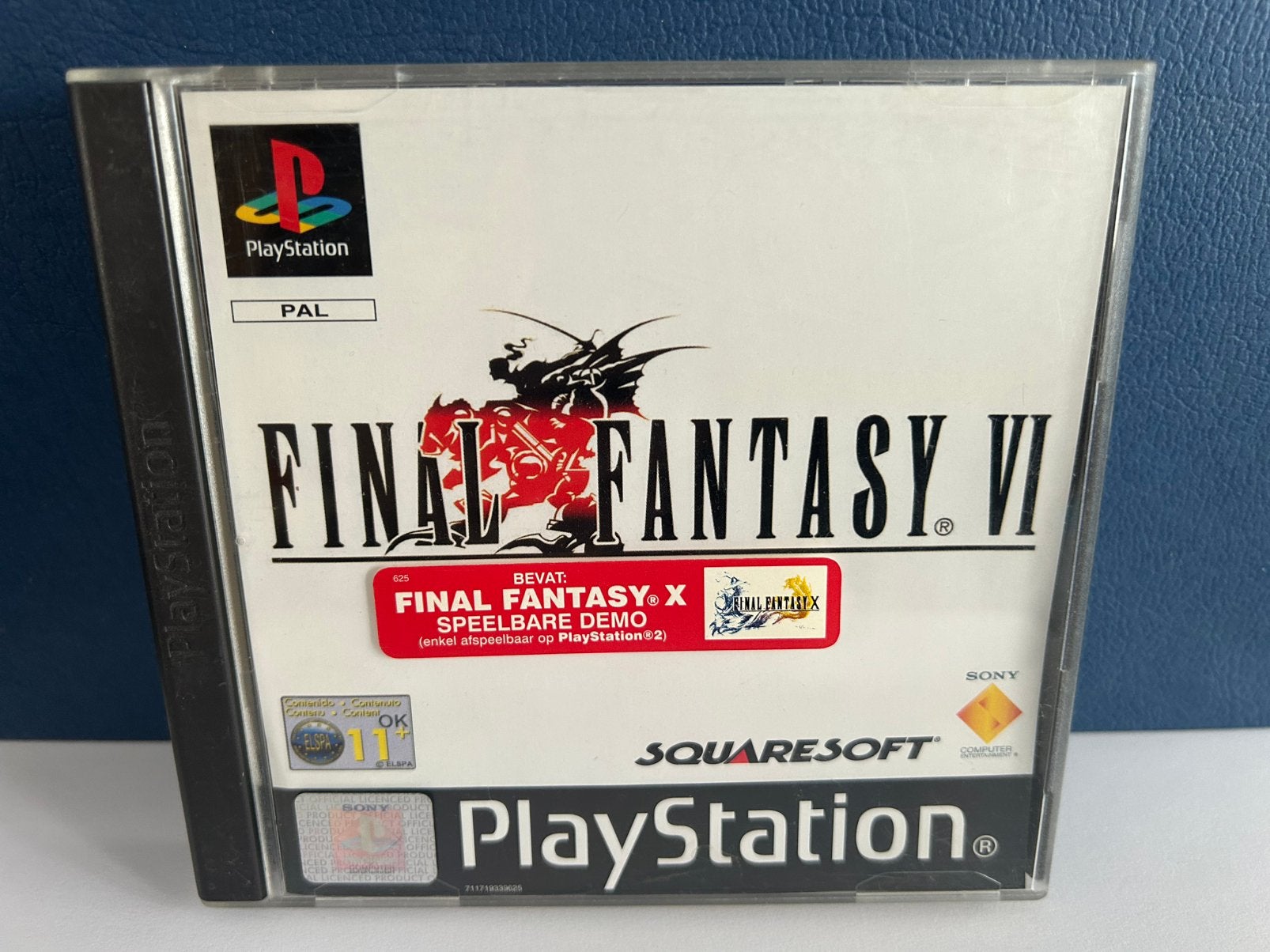 Final Fantasy VI / Playstation 1 PS1 ps1, Spelcomputers en Games, 1 speler, Ophalen of Verzenden, Zo goed als nieuw, Role Playing Game (Rpg)