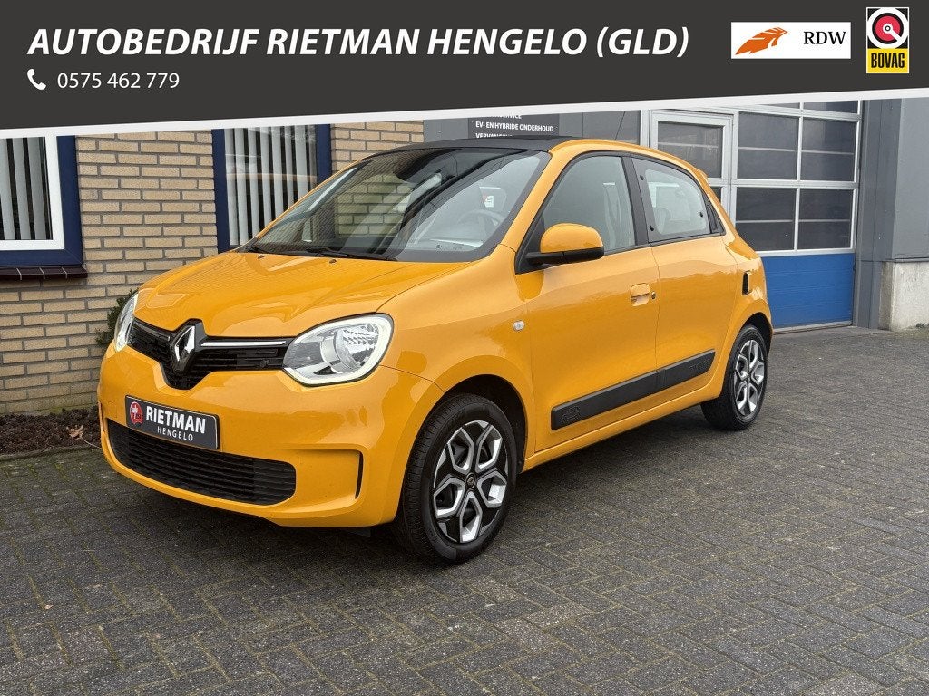 Renault Twingo 1.0 SCe Collection OPEN DAK-BLUETOOTH-AIRCO, Twingo, 4 stoelen, 23 km/l, Geel
