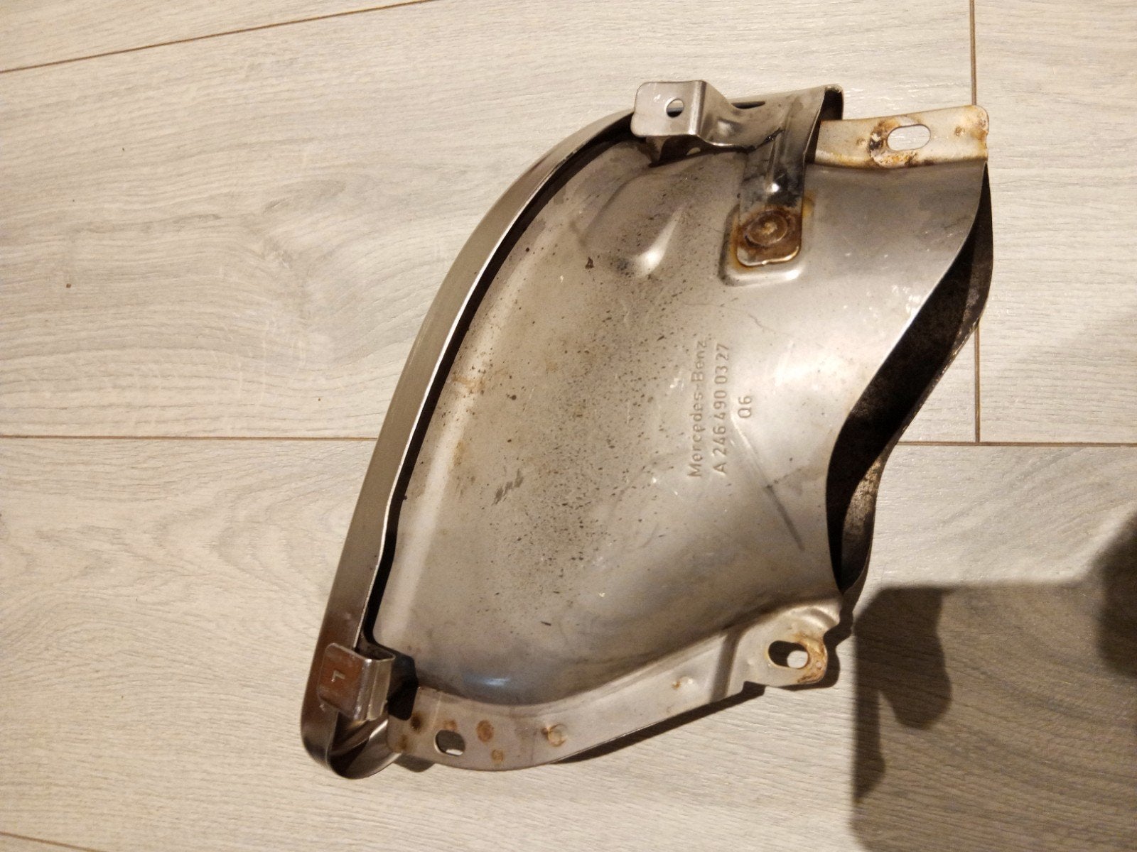 Mercedes-Benz Uitlaatsierstukken A250 490 01 27 (Set van 2), Auto-onderdelen, Ophalen of Verzenden, Gebruikt, Mercedes-Benz