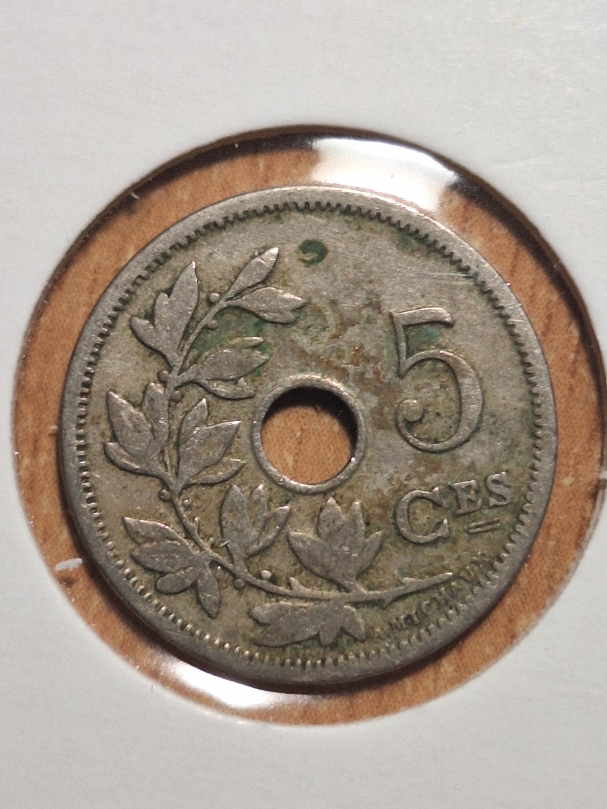 BELGIQUE 5 centimes 1904 (#66), Ophalen of Verzenden, Overig, Losse munt
