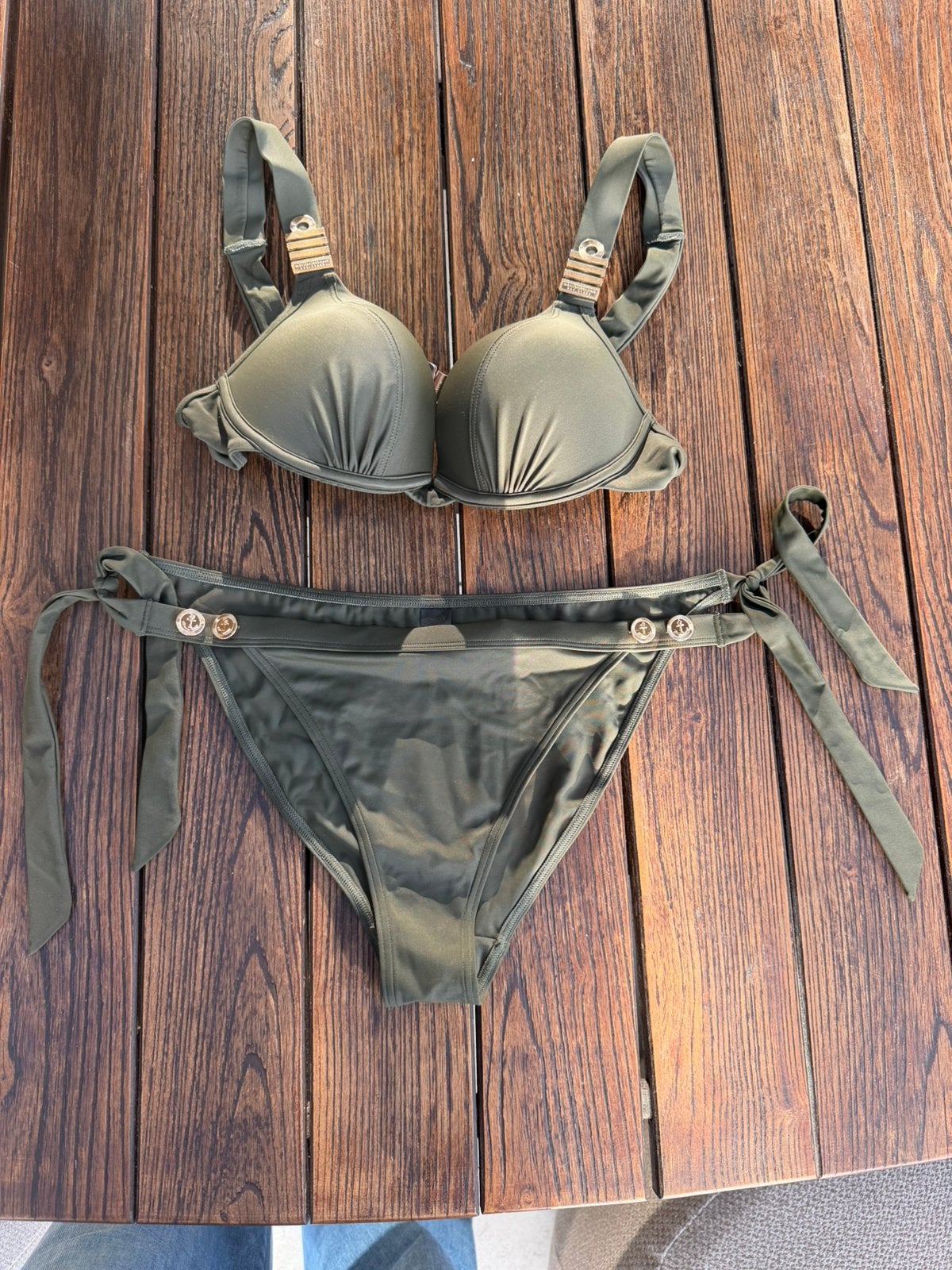Marlies dekkers , watercult, beachlife, Ophalen of Verzenden, Zo goed als nieuw, Beige, Bikini