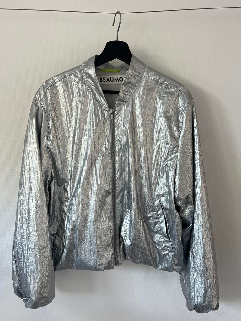 Beaumont jasje zilver maat 42, Kleding | Dames, Jasjes, Kostuums en Pakken, Maat 38/40 (M), Overige kleuren, Nieuw, Ophalen of Verzenden