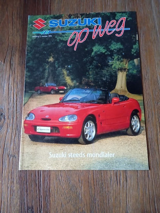 Suzuki Op Weg voorjaar 1993 16 pag., Verzenden, Zo goed als nieuw, Overige merken