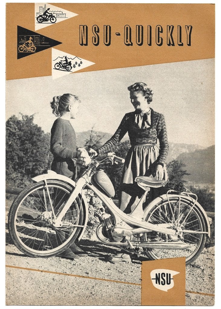 NSU Quickly folder bromfiets (7759z), Fietsen en Brommers, Handleidingen en Instructieboekjes, Zo goed als nieuw, Verzenden