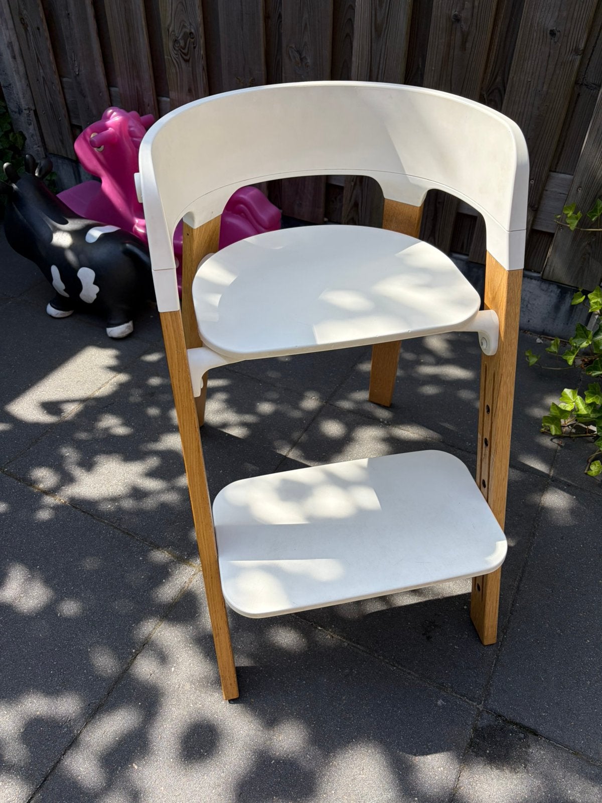 Stokke steps newborn set, Kinderen en Baby's, Kinderstoelen, Ophalen, Zo goed als nieuw, Meegroeistoel, Afneembaar eetblad