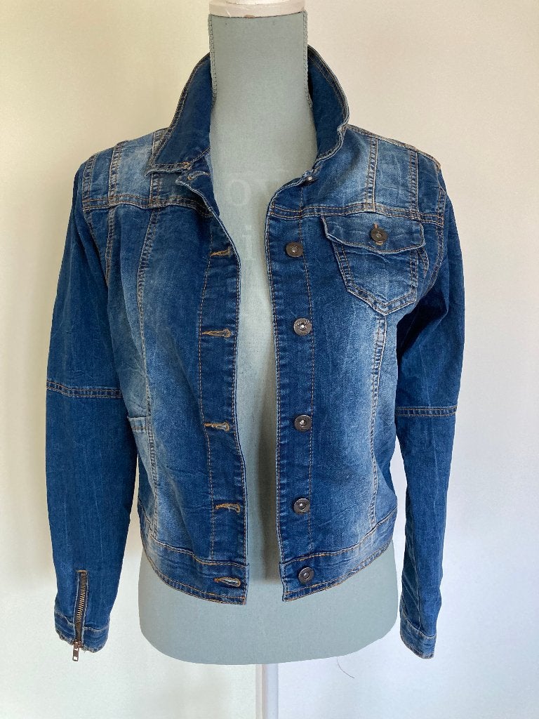 Spijkerjasje/jack - Soulmate, Blauw, Ophalen of Verzenden, Soulmate, Maat 36 (S)