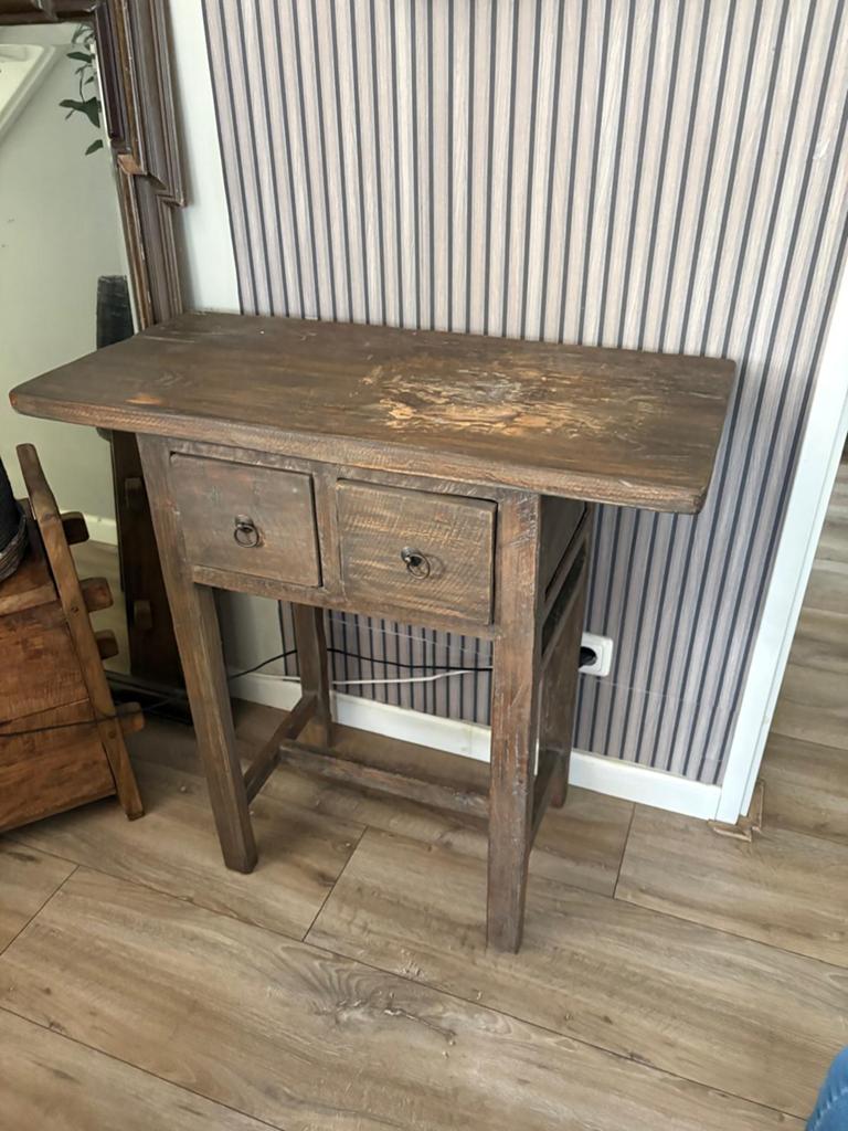 Leuk side tabletje, Ophalen, 25 tot 50 cm, Rechthoekig, 50 tot 100 cm