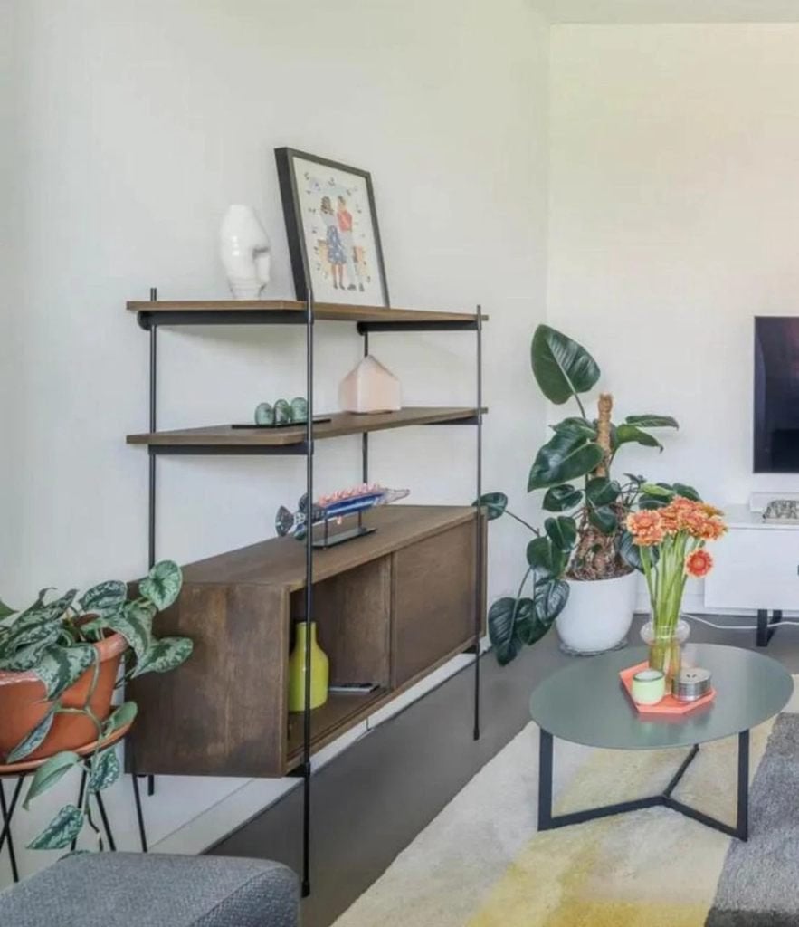 Bolia Rod Wandkast, Ophalen, 100 tot 150 cm, Eikenhout, Zo goed als nieuw