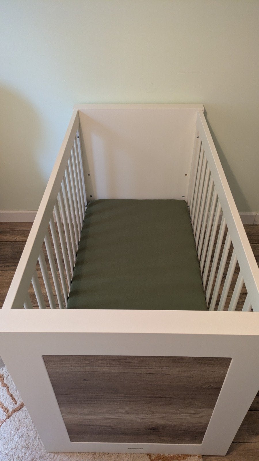 Ledikant Kidsmill Long Island met goed matras en beddengoed, Ophalen, Gebruikt, Ledikant