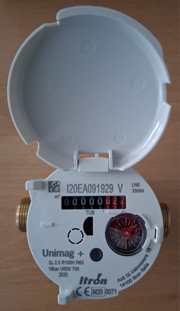 watermeter Itron Unimag plus Q3=2.5 L=110mm, Ophalen of Verzenden, Nieuw, Vocht of Vloeistof