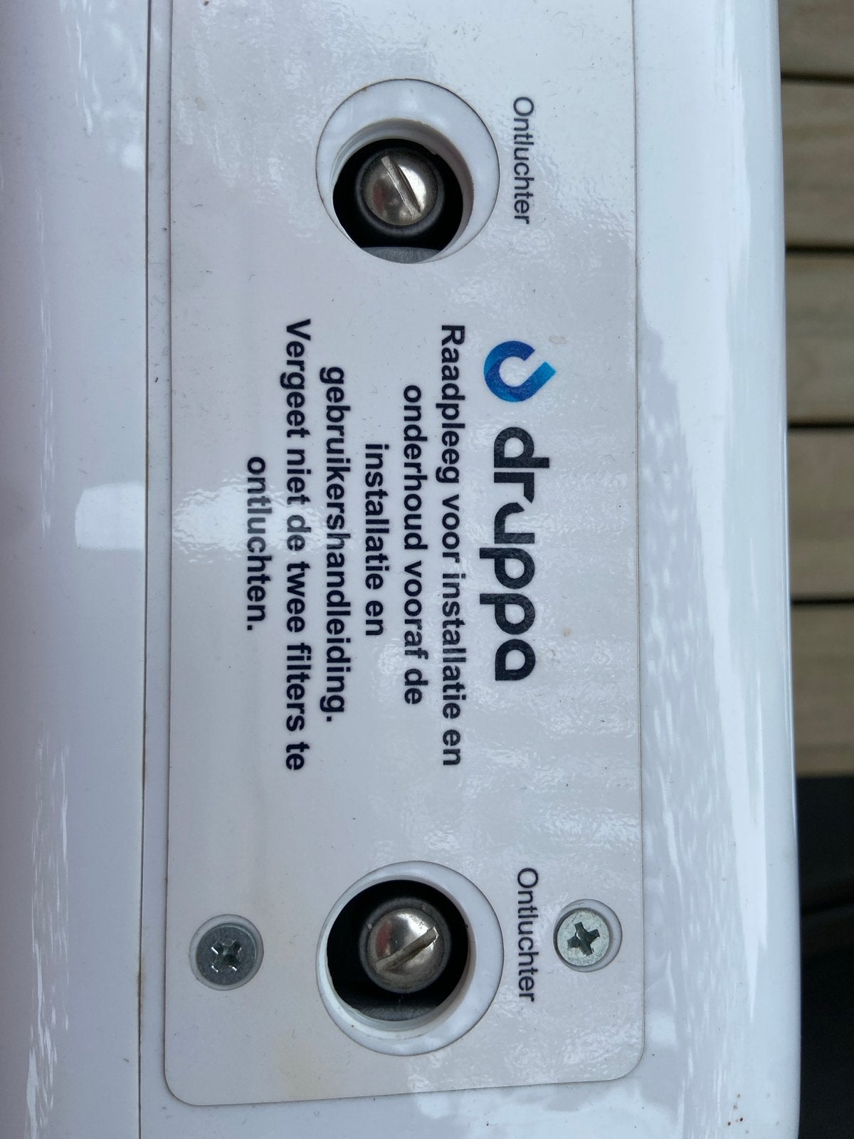 Druppa Waterontharder - Zo goed als nieuw, Witgoed en Apparatuur, Waterontharders, Ophalen of Verzenden, Zo goed als nieuw, Elektrische waterontharder