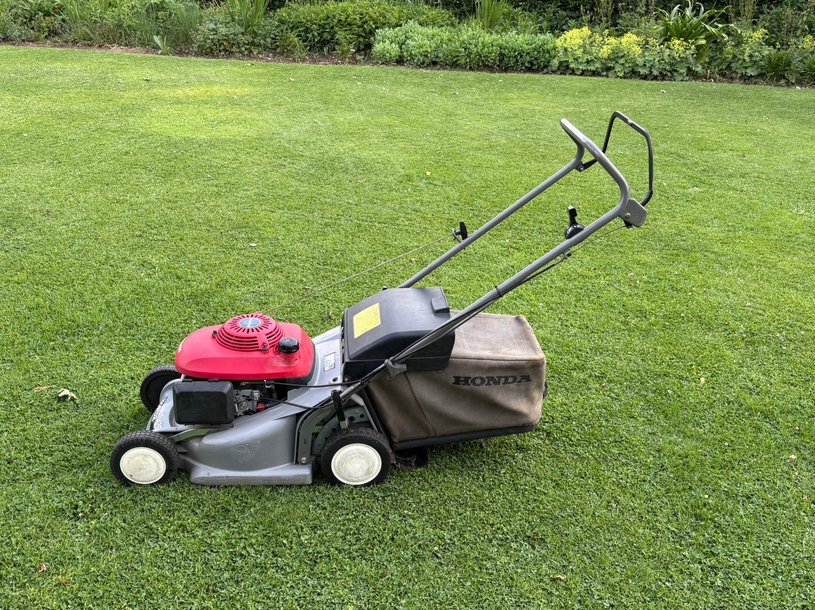 Honda HRB 425C, Ophalen, Cirkelmaaier, Zo goed als nieuw, 40 t/m 49 cm