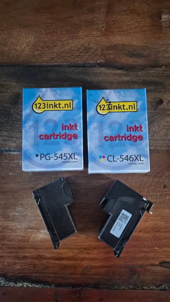 Canon cartridges PG-545 XL en CL-546 XL, Ophalen of Verzenden, Nieuw, Cartridge, Canon