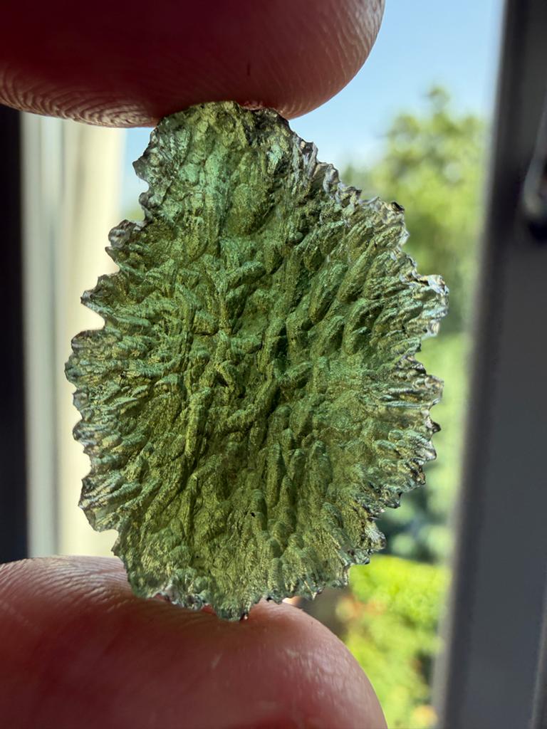 5.68g Marousek Moldaviet - Prachtige Natuurlijke Tektiet, Ophalen of Verzenden, Nieuw