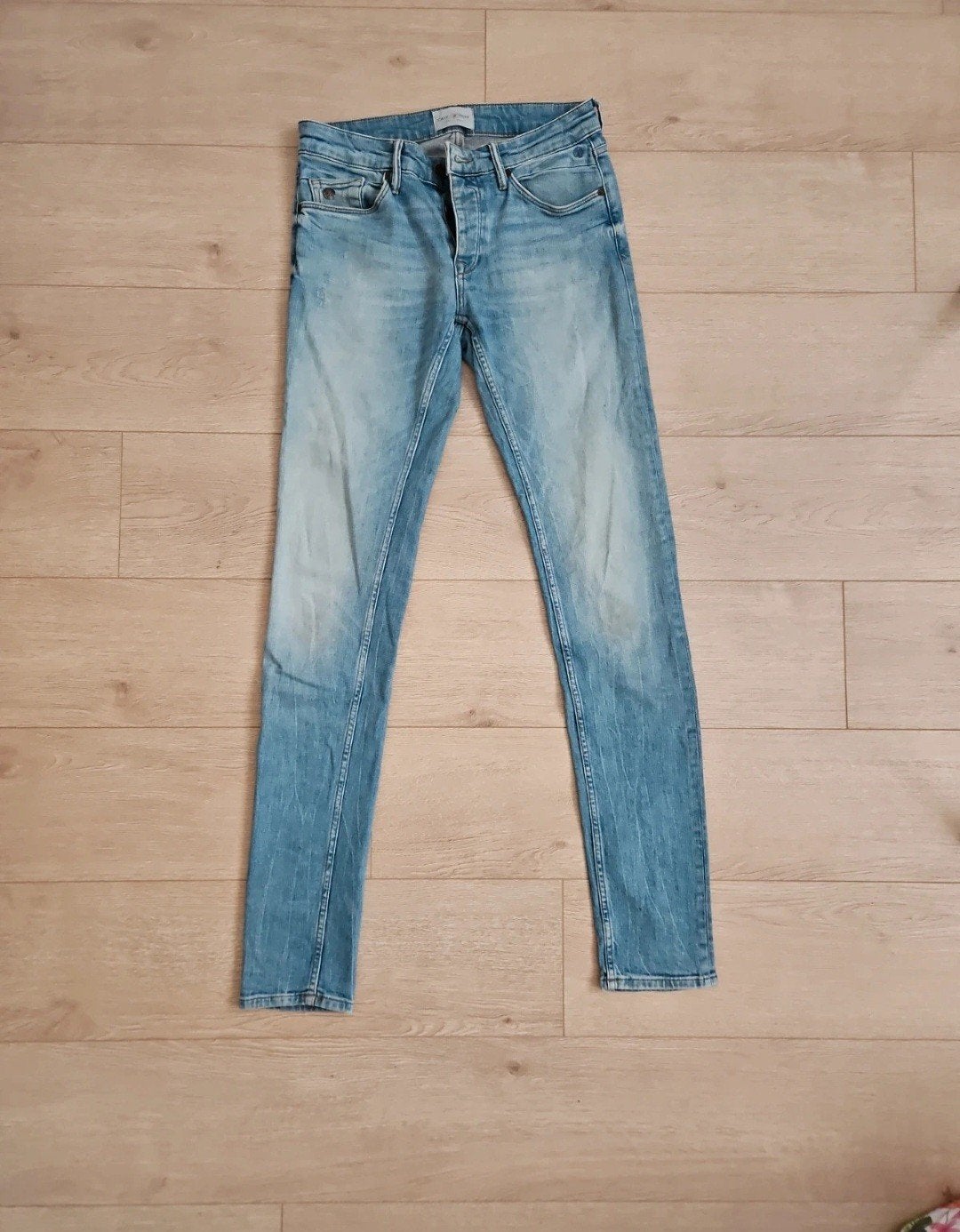 Spijkerbroek Cast iron, Verzenden, Gedragen, Blauw, W32 (confectie 46) of kleiner