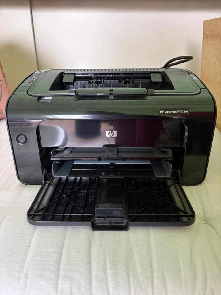 HP Laserjet P1102w, Ophalen, Gebruikt, Draadloos
