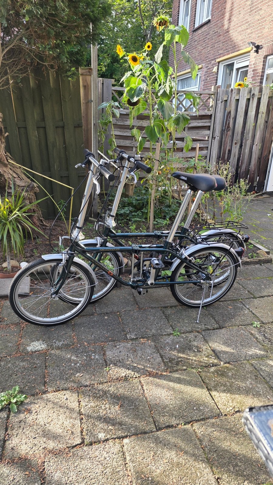 2x Dahon Vouwfiets met Versnellingen, Ophalen, Velgrem, Versnellingen, Zo goed als nieuw