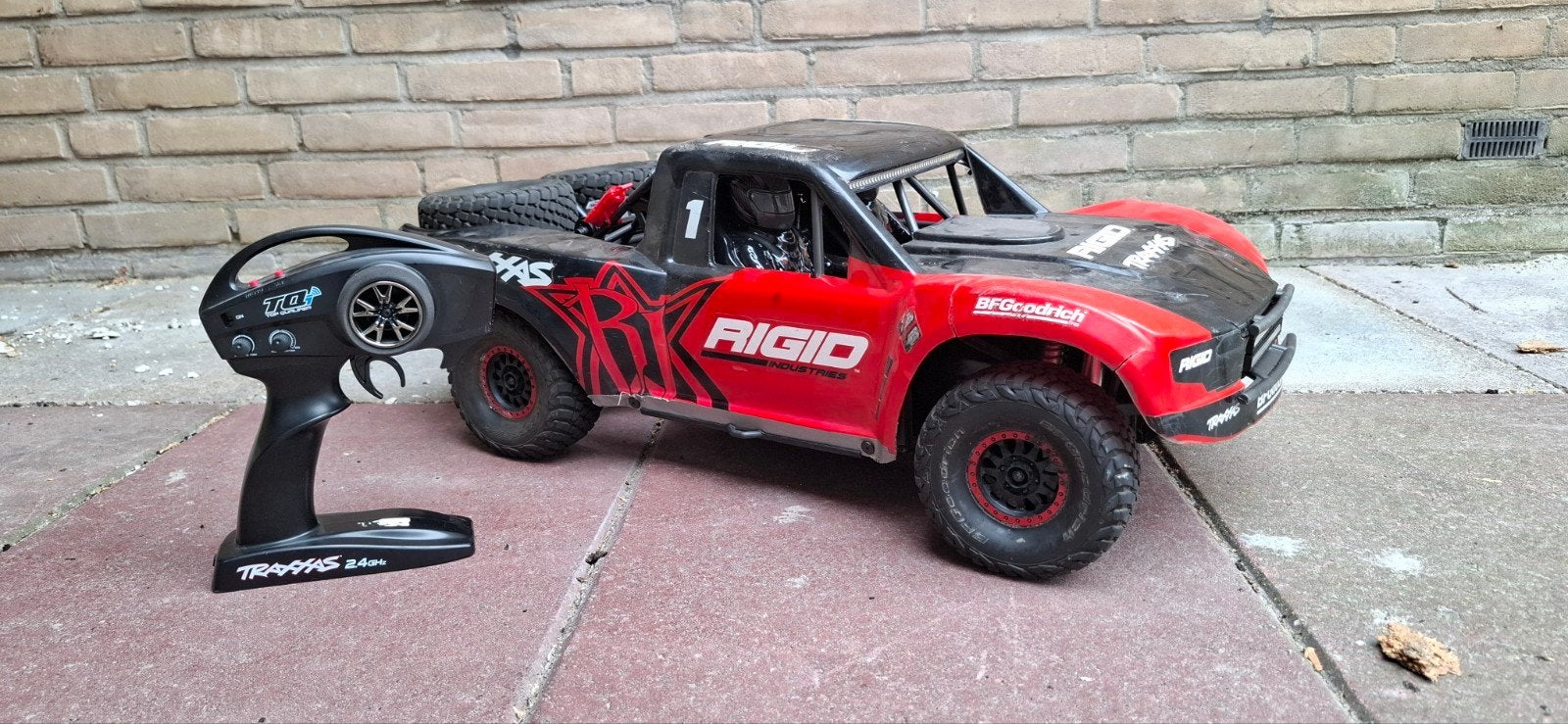 Traxxas UDR Unlimited Desert Racer RC Auto, Elektro, Gebruikt, Auto offroad, Ophalen of Verzenden