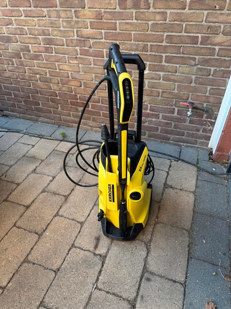 Karcher K4 Full Control Hogedrukreiniger, Ophalen, Zo goed als nieuw, Elektrisch, Met regelbare waterdruk