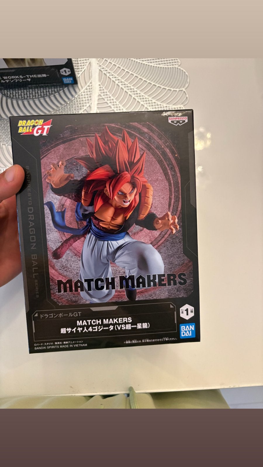 Dragon Ball GT Match Makers Super Saiyan 4 Gogeta Figuur, Ophalen of Verzenden, Nieuw