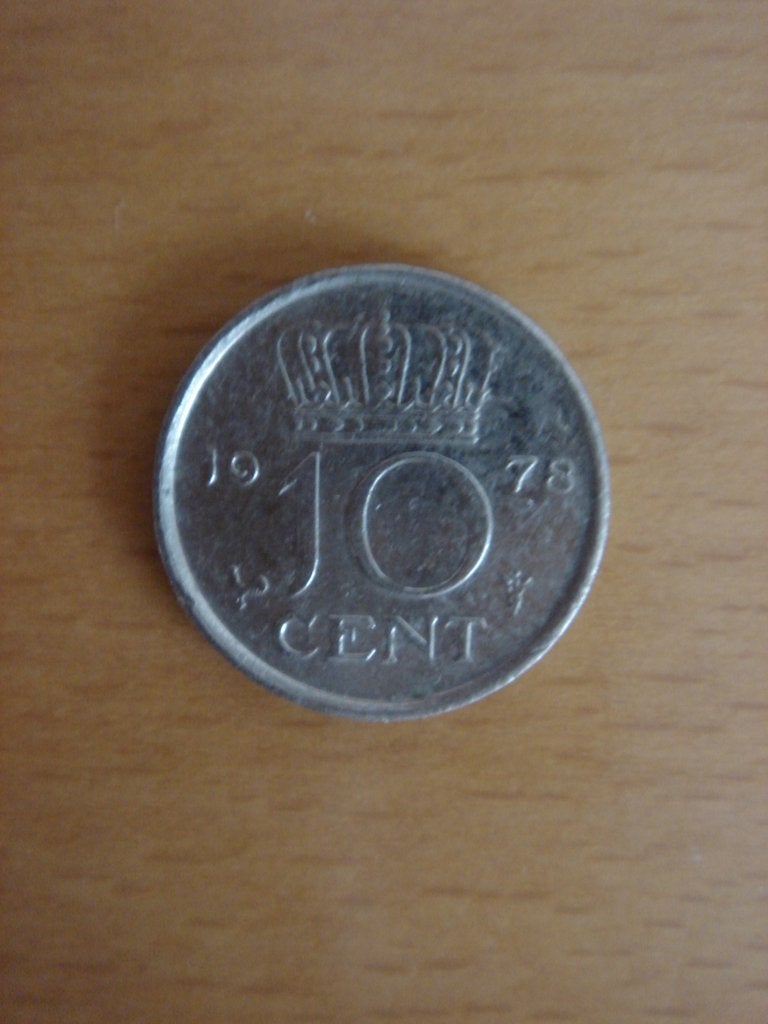 Dubbeltje 1978 – 10 cent – Koningin Juliana, Postzegels en Munten, Munten | Nederland, Ophalen of Verzenden, Koningin Juliana