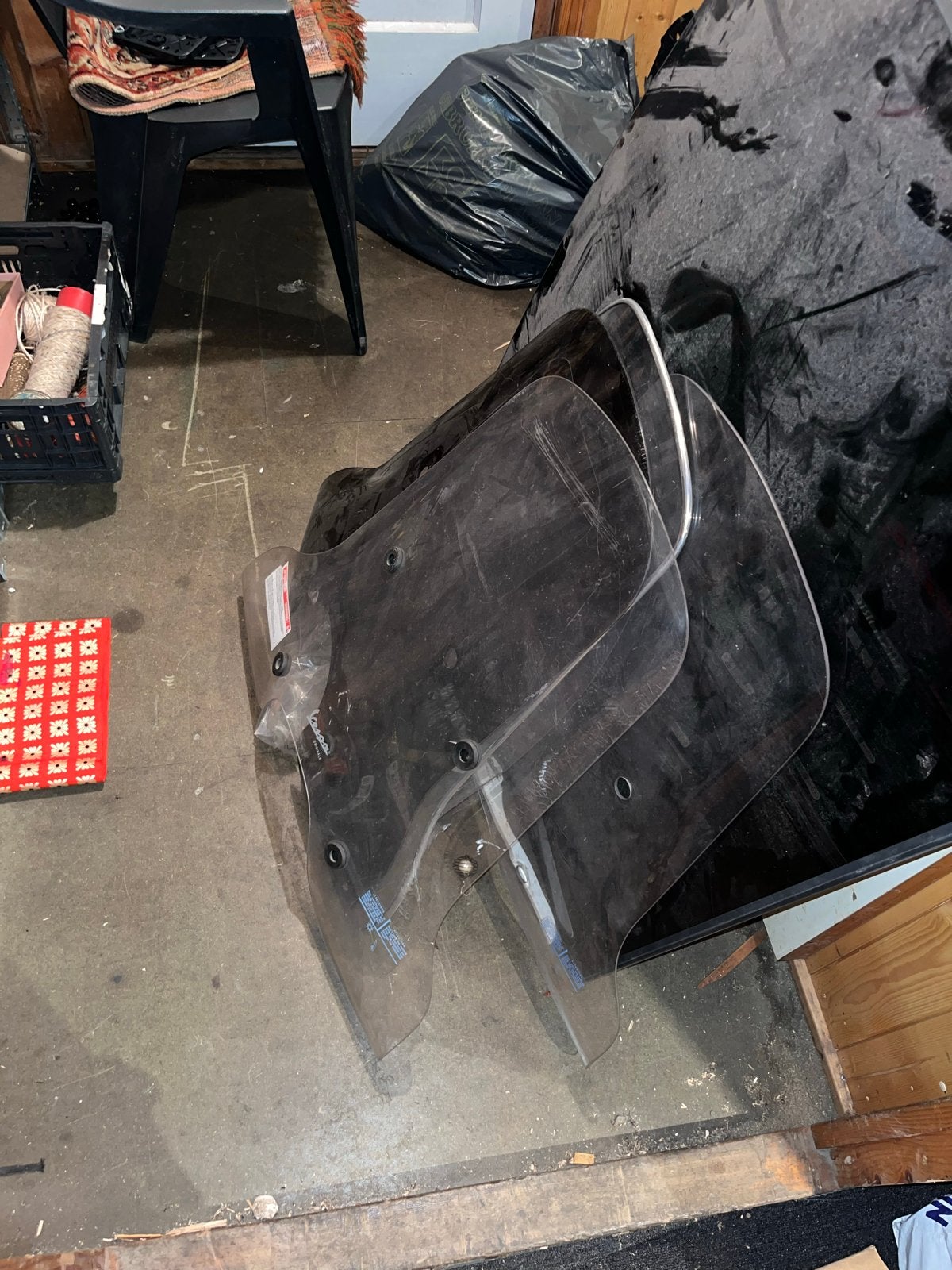 Windschermen voor Vespa, Piaggio Zip en Sym scooters, Ophalen of Verzenden, Gebruikt, Overige typen, Vespa