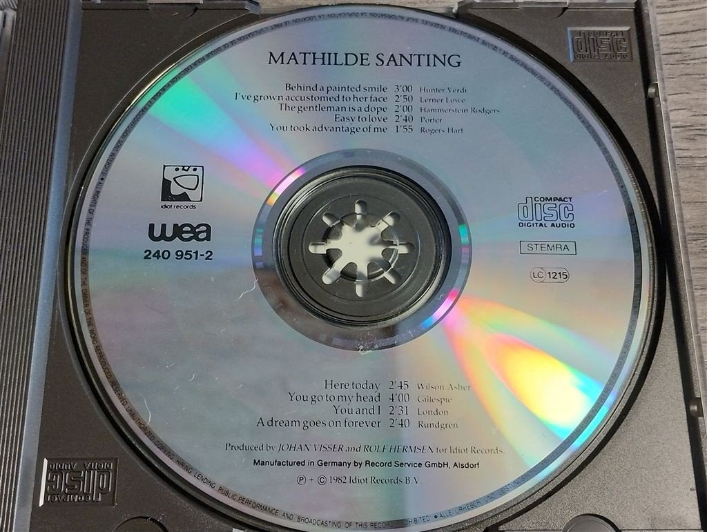 Mathilde Santing - Mathilde Santing, Ophalen of Verzenden, Zo goed als nieuw, Jazz