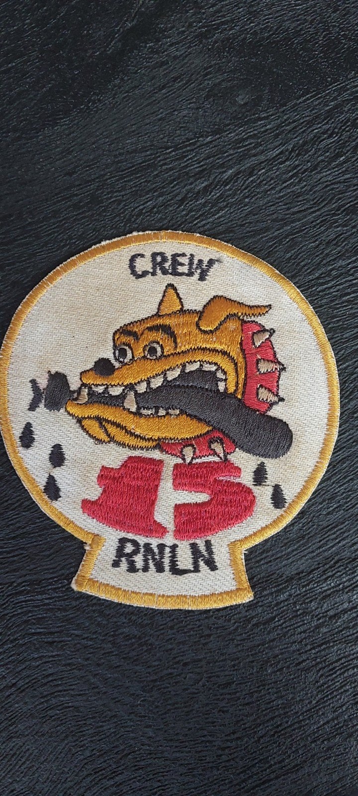 Patch Netherlands Naval Aviation 320 Squadron Crew 15 remake, Ophalen of Verzenden, Luchtmacht, Nederland, Embleem of Badge