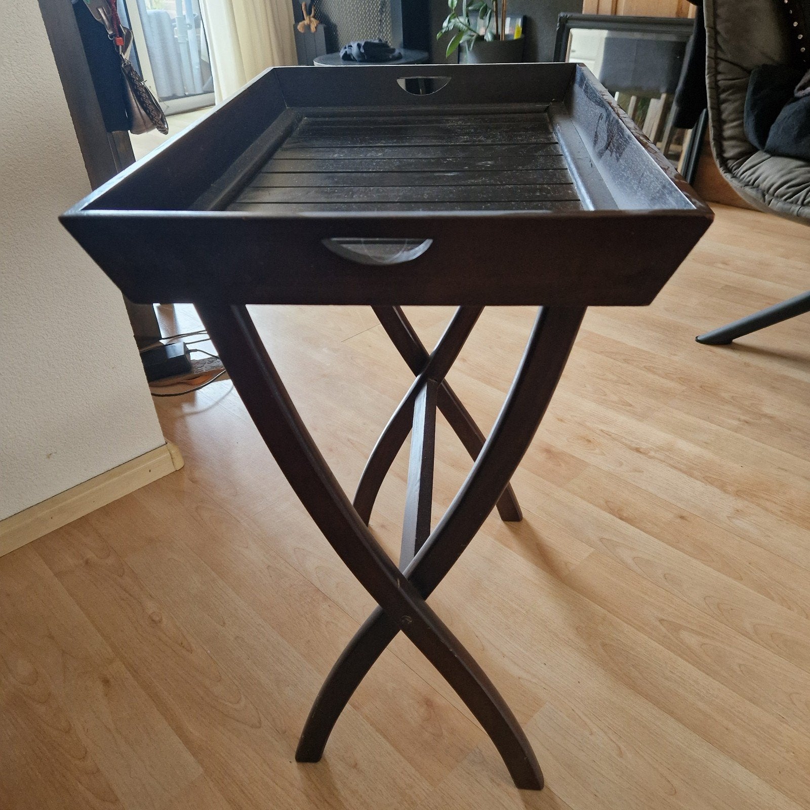 Bijzettafel, Huis en Inrichting, Ophalen, 25 tot 50 cm, Rechthoekig, 50 tot 100 cm