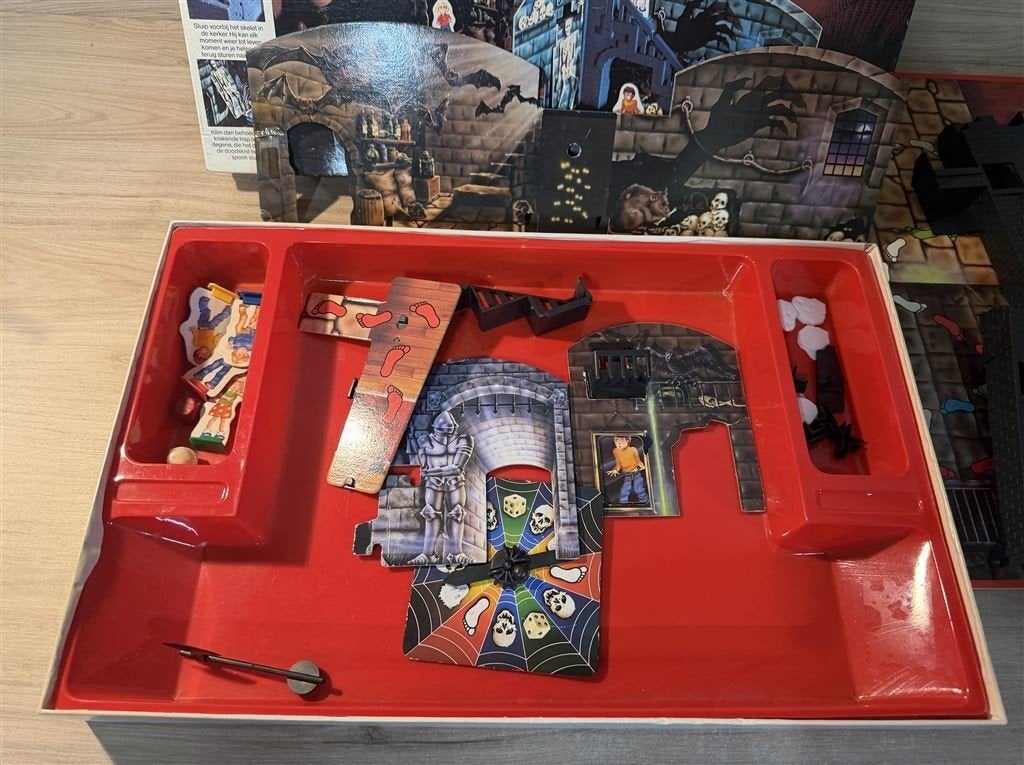 spookslot het griezelspel met veel aktie orgineel - s6590, Verzenden, Zo goed als nieuw