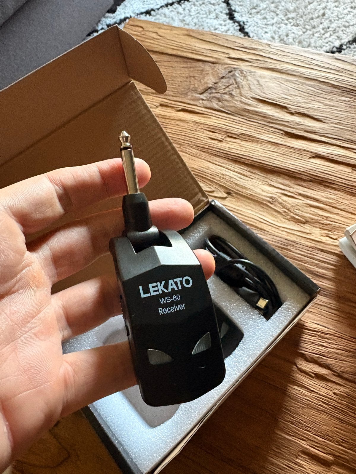 Lekato WS-80 Draadloos Gitaarsysteem - Zo goed als nieuw, Muziek en Instrumenten, Ophalen of Verzenden, Zo goed als nieuw, Overige typen