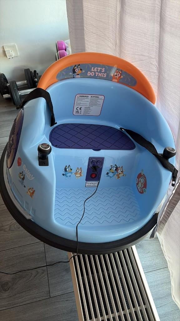 Bluey botsauto, Ophalen, Zo goed als nieuw