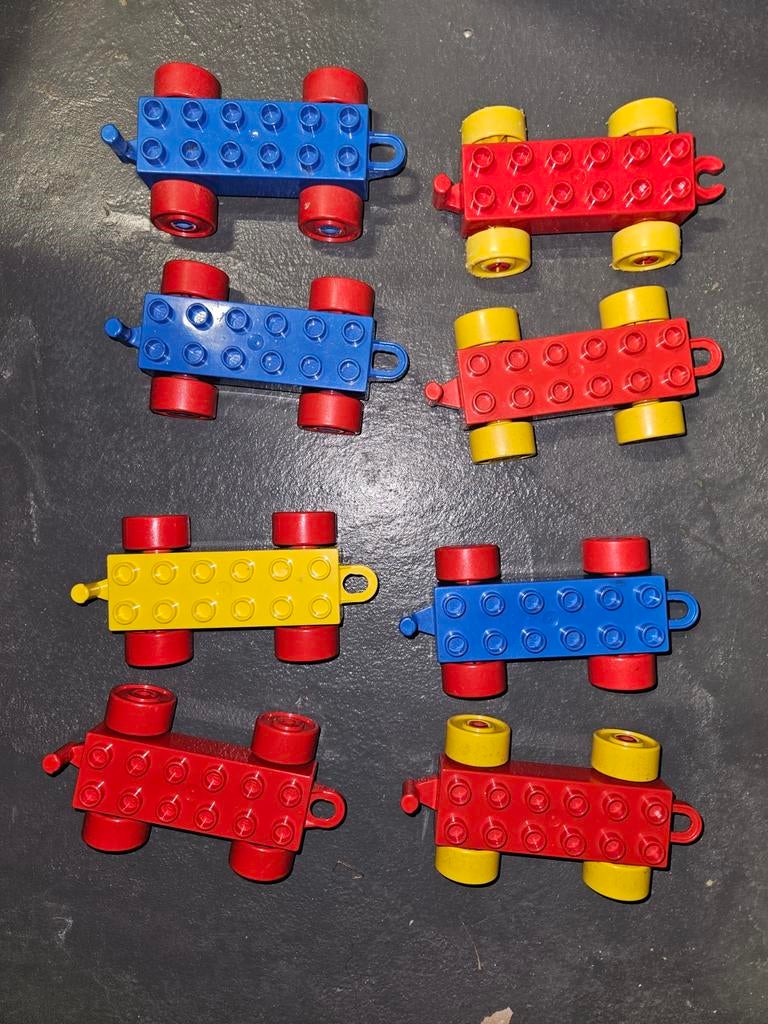 Duplo trein wagonnetjes, Ophalen of Verzenden, Zo goed als nieuw, Duplo