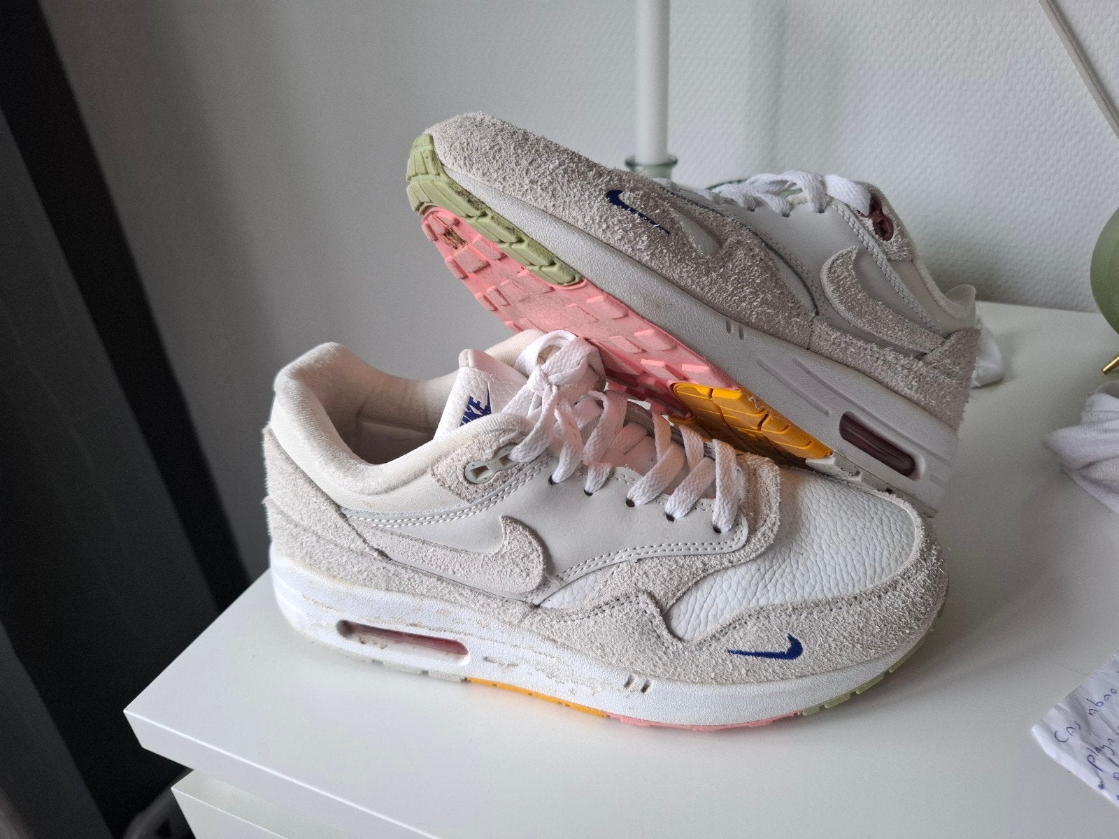 nike air max 1 "pom pom polka dots" 38 5, Kleding | Dames, Schoenen, Ophalen of Verzenden, Sneakers of Gympen