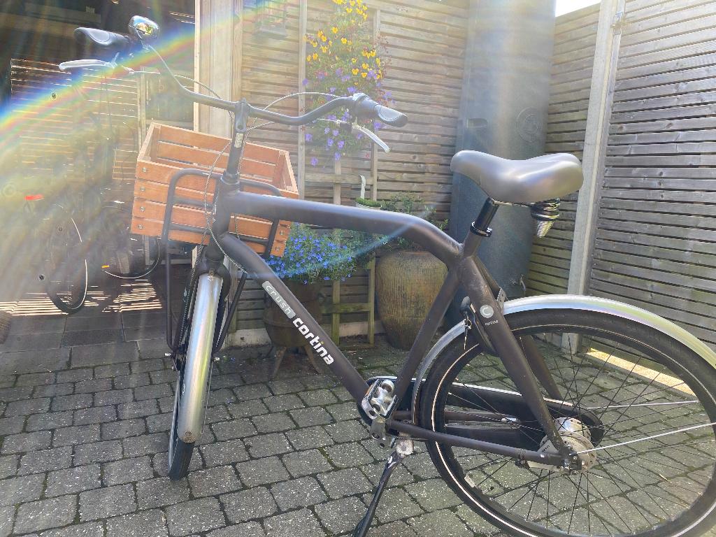 Cortina crush fiets, Gebruikt, Versnellingen, 56 cm of meer, Trommelrem