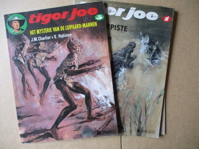 adv11373 tiger joe, Eén stripboek, Ophalen, Gelezen