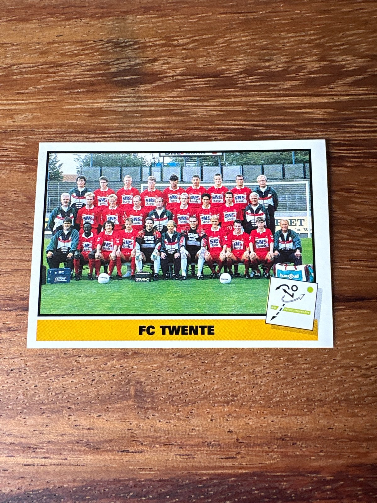 Panini Voetbal '94 - FC Twente teamplaatje #240, Ophalen of Verzenden, Zo goed als nieuw, Stickers en Plaatjes