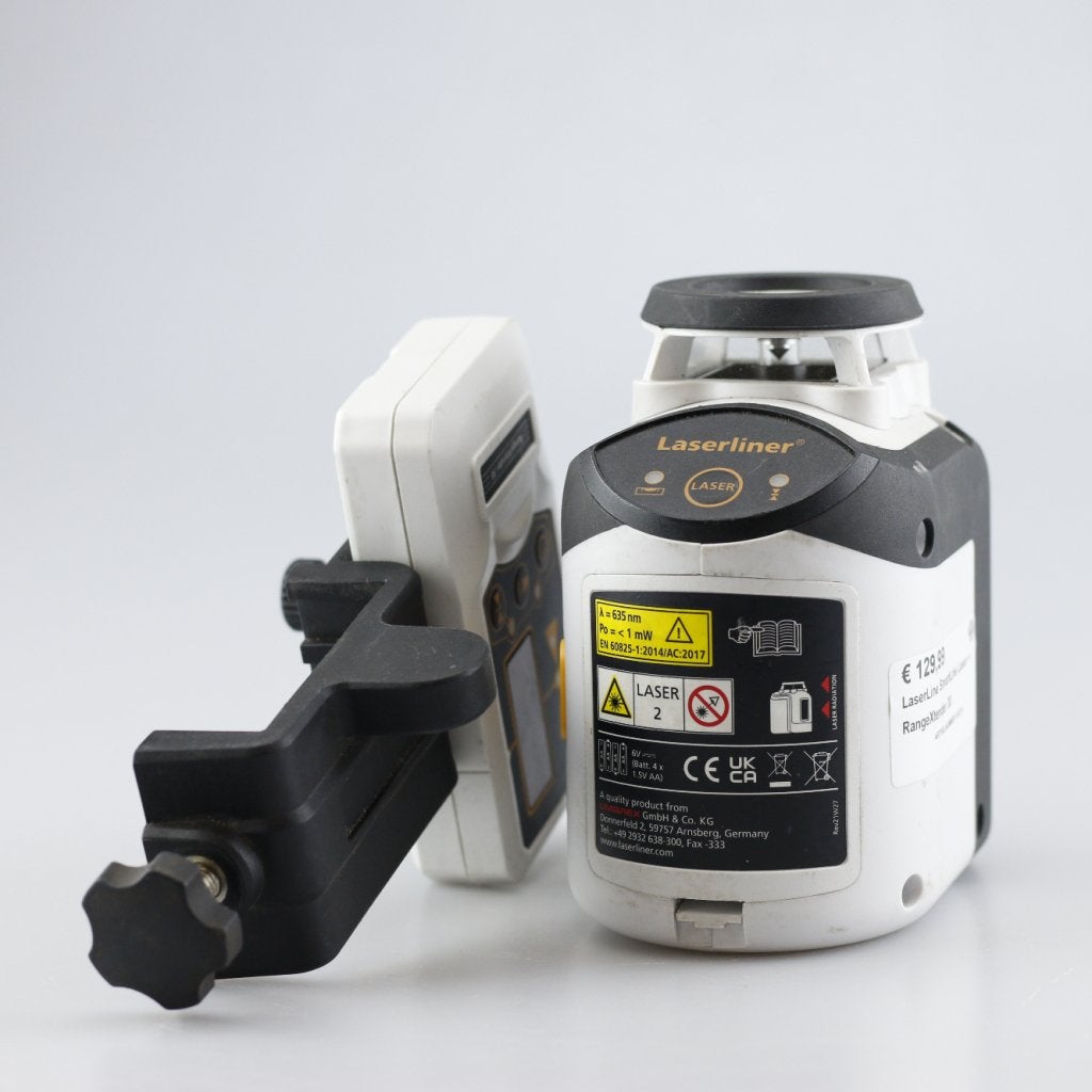 LaserLine SmartLine Laser + RangeXtender 30, Laserliner, Gebruikt, Support@laserliner.com, Laserliner GmbH, Gewerbepark 7, 
29221 Celle
Germany