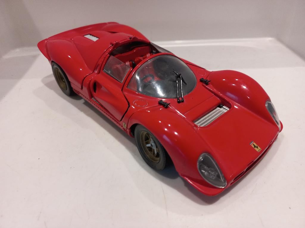 Ferrari 330 P4 Jouef Evolution 1:18 modelauto 130, Ophalen of Verzenden, Zo goed als nieuw, Auto