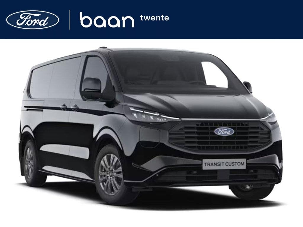 Ford Transit Custom 320 2.5 PHEV L2H1 Limited | AGR stoel |, 12 maanden, Zwart, 4 cilinders, Zwart